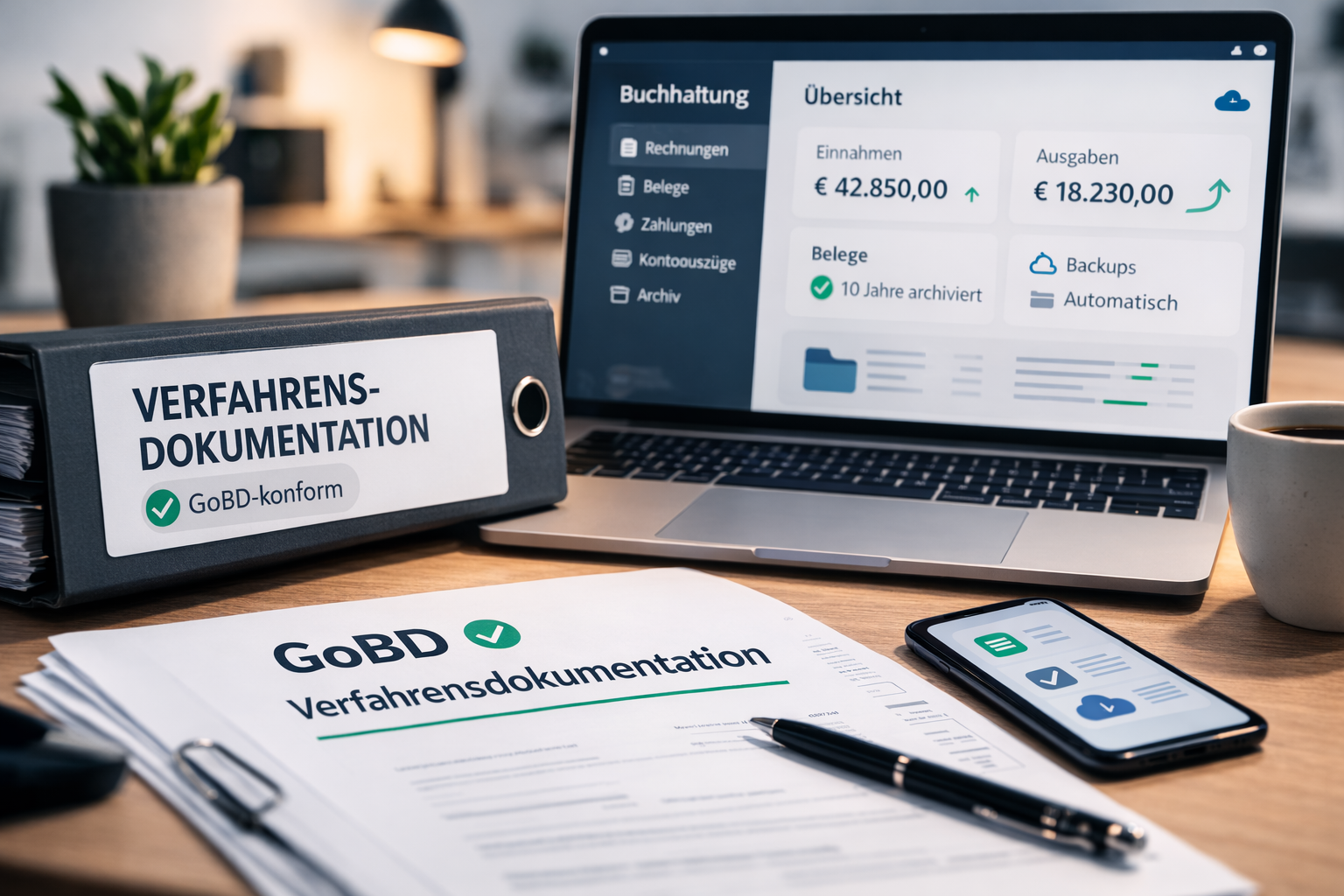 GoBD-konforme Verfahrensdokumentation für Freelancer: Was wirklich reinmuss